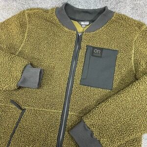 Outdoor Research Women's Juneau Sherpa Fleece Jacket | LS | Olive Green | Size M